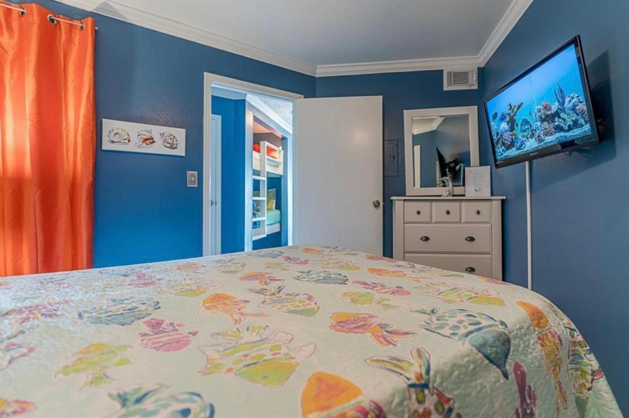 Beach Escape - Top Floor Ocean Views - Heated Pool - Seawall Blvd 加尔维斯敦 外观 照片
